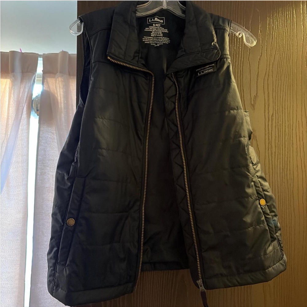 L.L. Bean Women's Black Quilted Vest